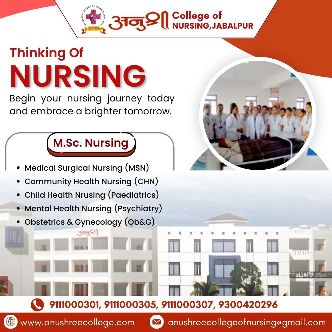 Top Medical Colleges in Jabalpur – Build a Successful Healthcare Career with Anushree College of Nursing