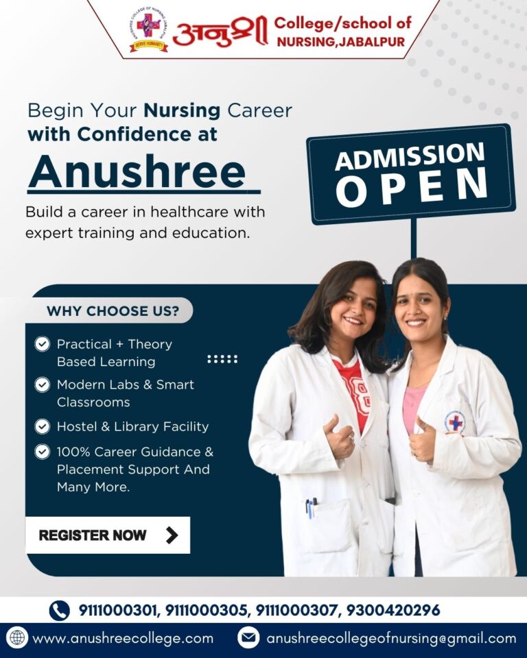 Top Nursiingh College in Jabalpur