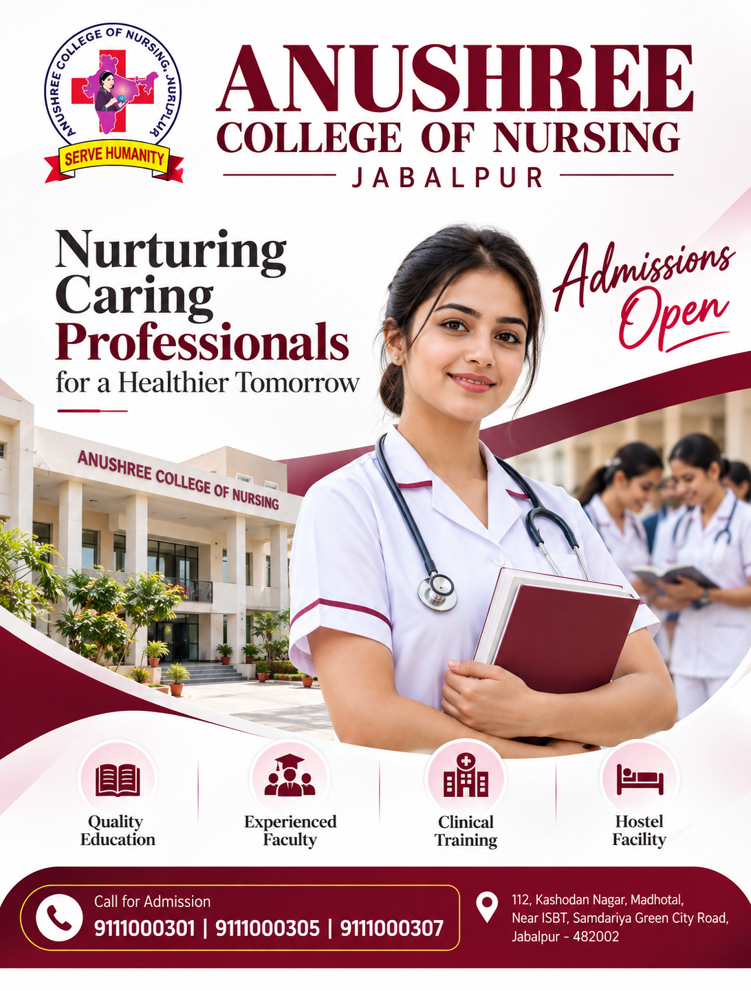 best private nursing college in jabalpur